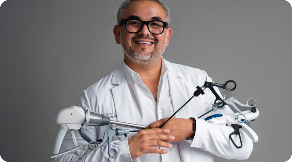 Fotografía del Dr. Zamora