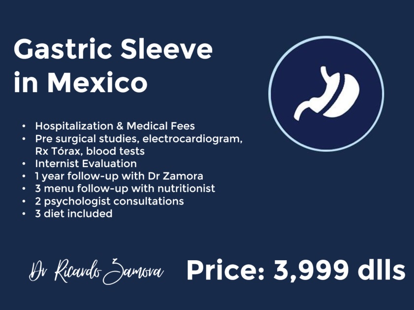 dr zamora gastric sleeve price in mexicali mexico